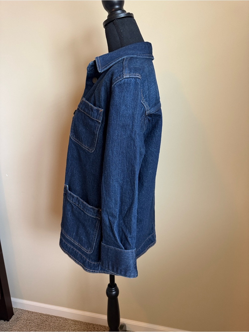 Banana Republic Dark Blue Denim Jacket - Picture 7 of 10